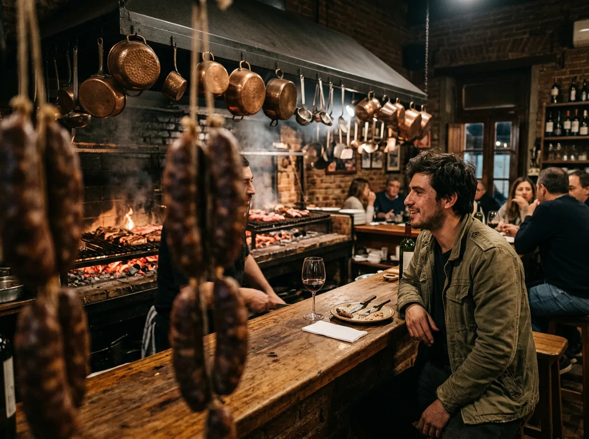 Parrilla steakhouse in Palermo, Buenos Aires