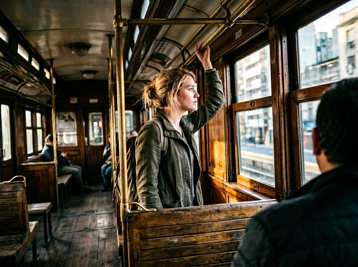 Buenos Aires Subte Line A vintage carriage