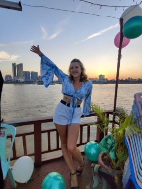 living in Cambodia as an English teacher