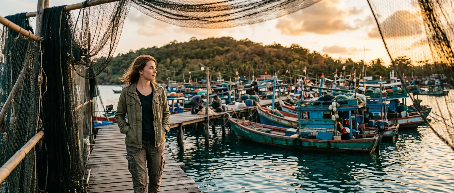 Sihanoukville coastal scene