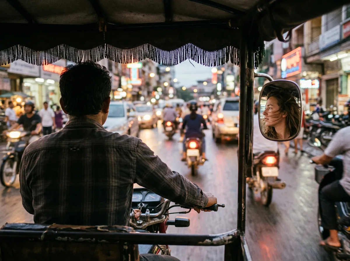 Transport and tuk-tuks in Cambodia