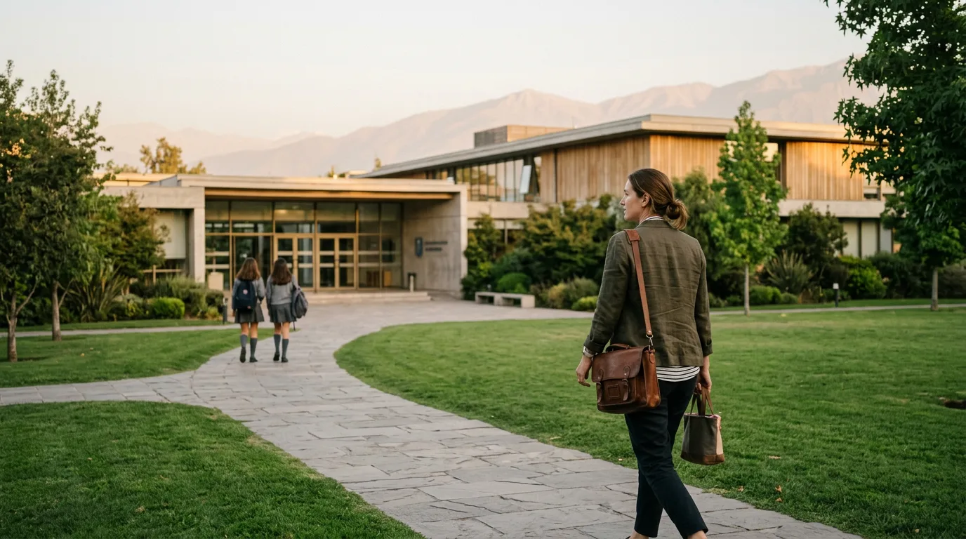 International school campus in Santiago