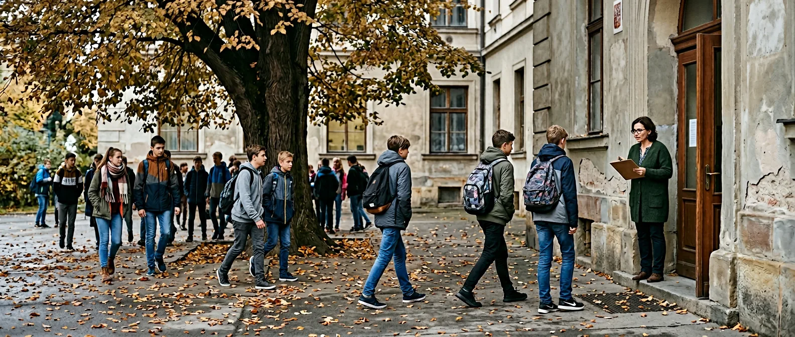 English students in Czechia
