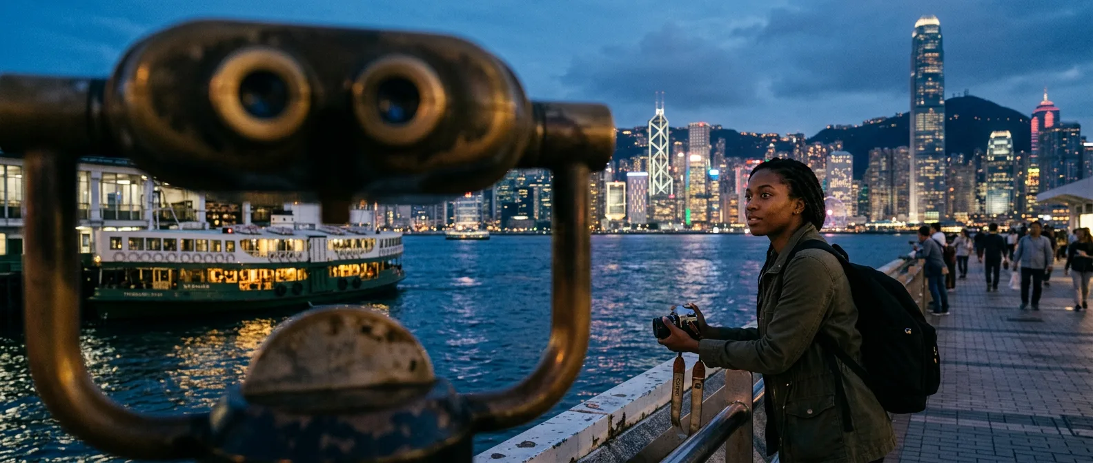 City - Tsim Sha Tsui harbourfront