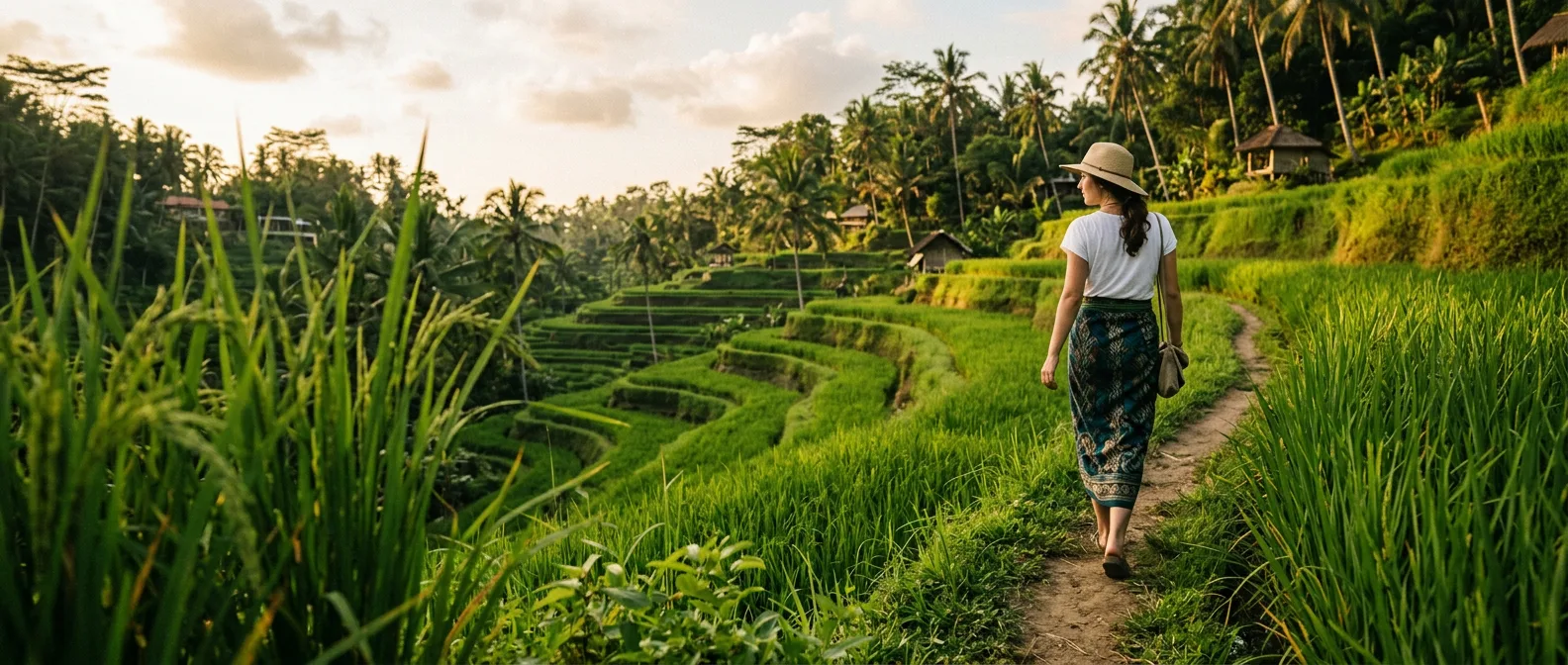 City - Ubud rice terraces