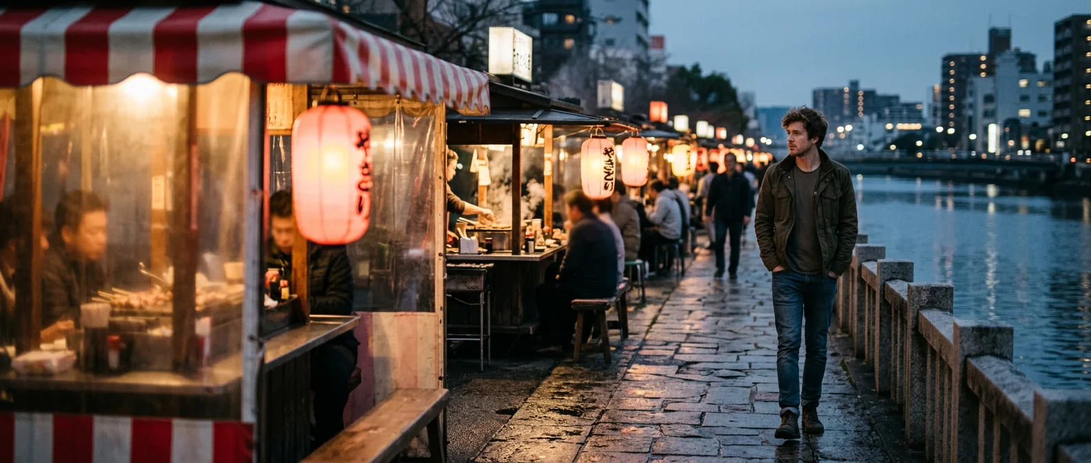 City - Fukuoka yatai food stalls