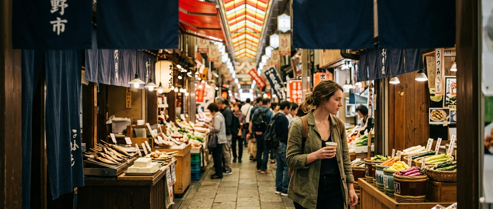 Why Japan - Nishiki market Kyoto