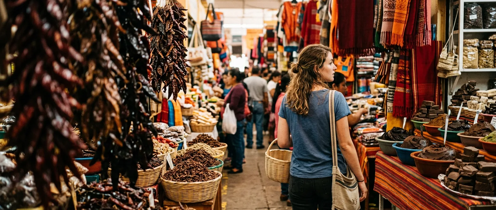 Why Mexico - Oaxaca Mercado Benito Juárez