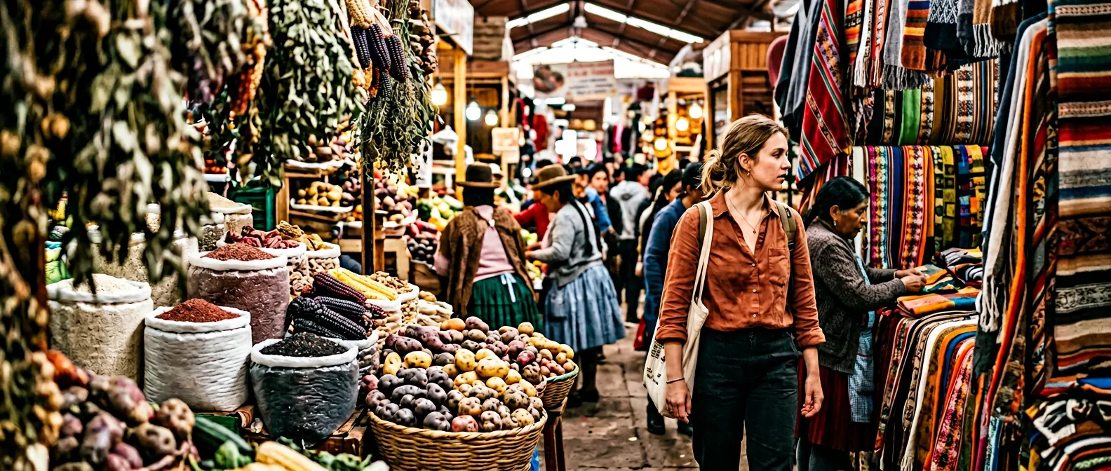 Why Peru - Cusco San Pedro market