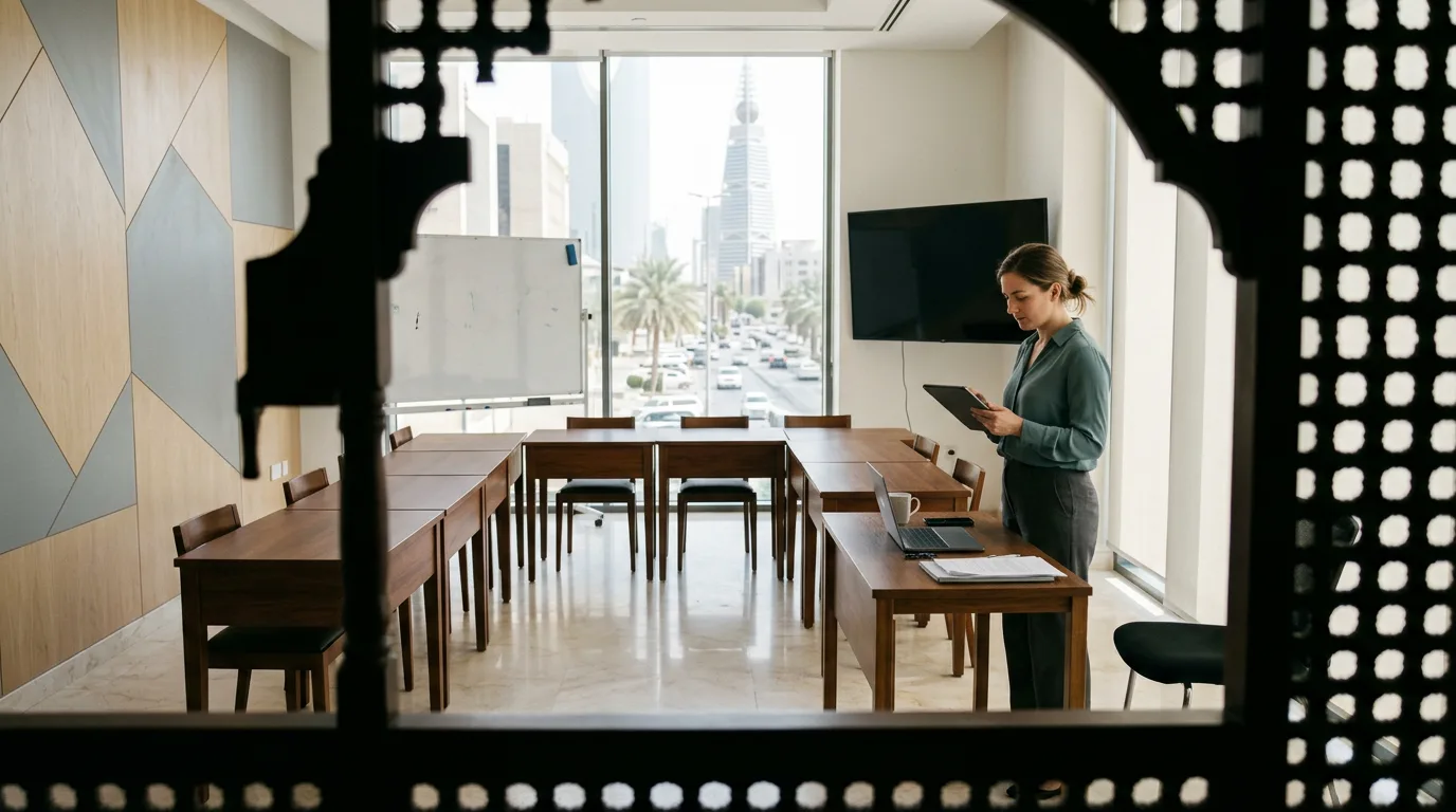 Saudi language institute interior