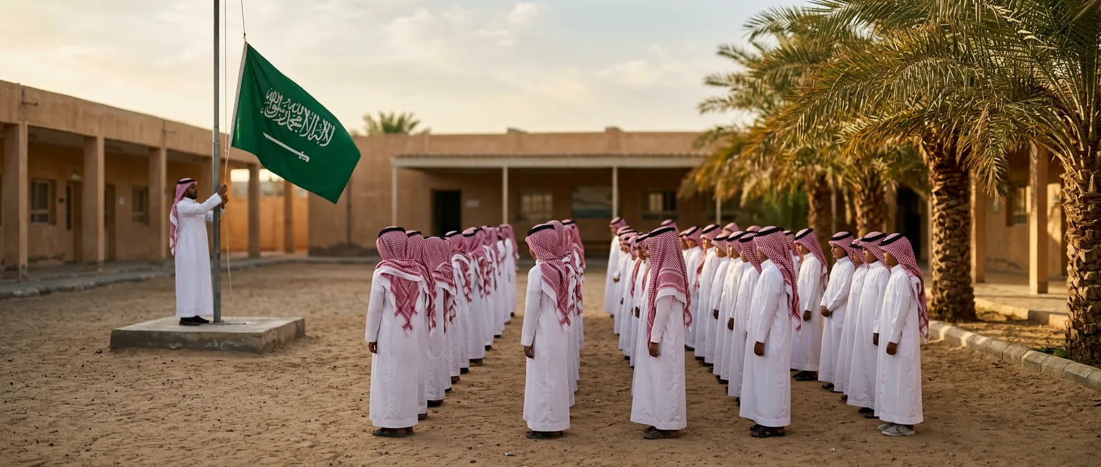 Saudi Arabia school classroom