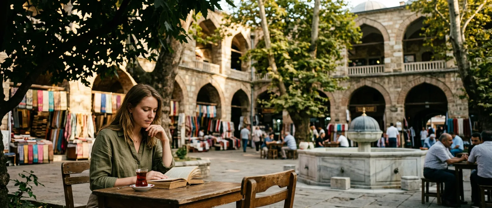 Bursa Green Mosque and Ottoman historic centre