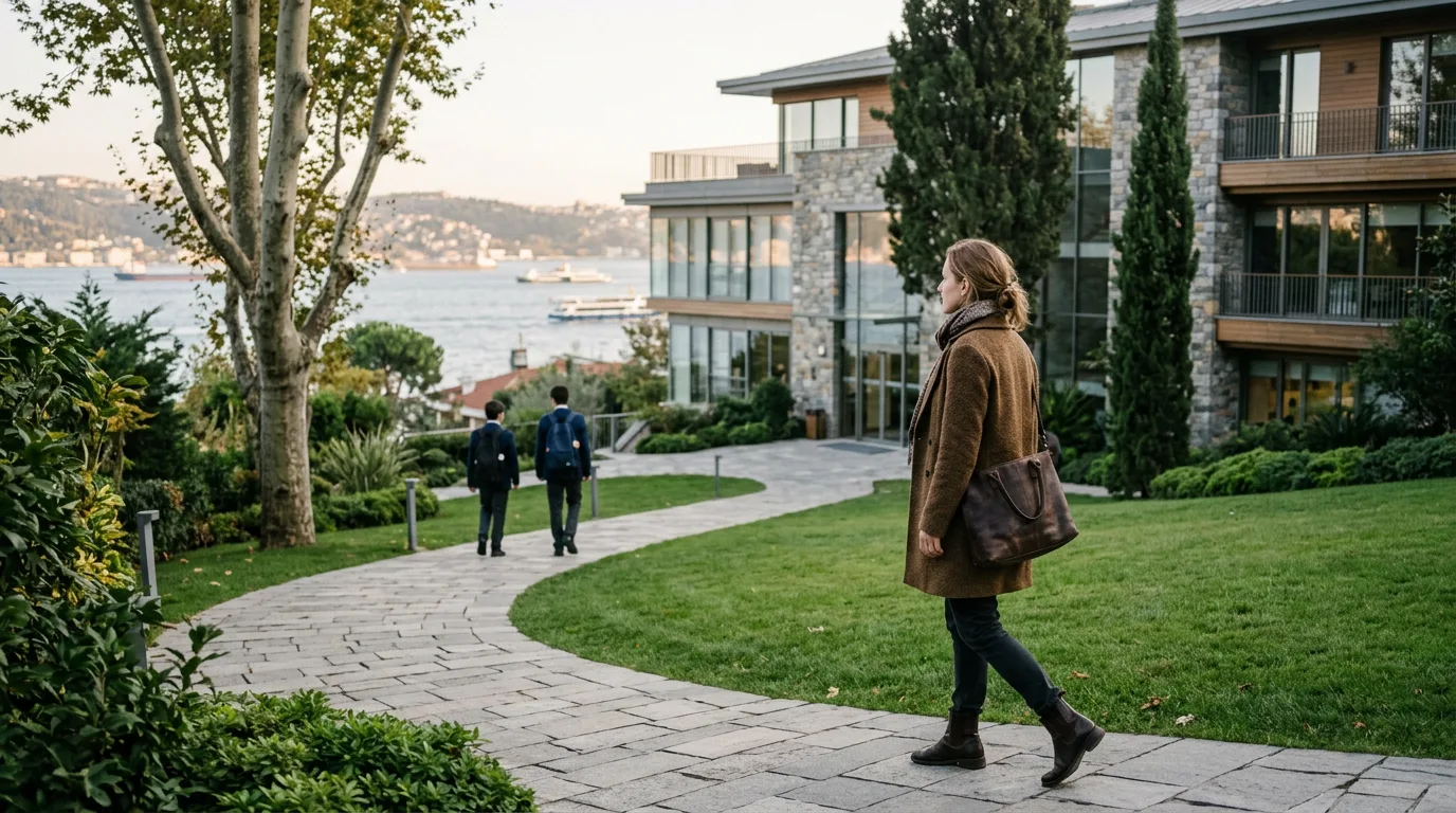 Istanbul international school modern campus