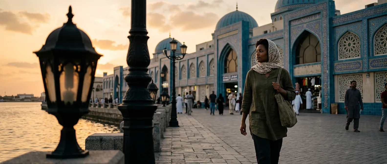 Sharjah Al Noor Mosque on Khalid Lagoon